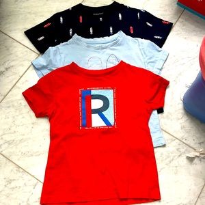 Mayoral Sz 4 Red Blue Skateboard T-Shirt Bundle